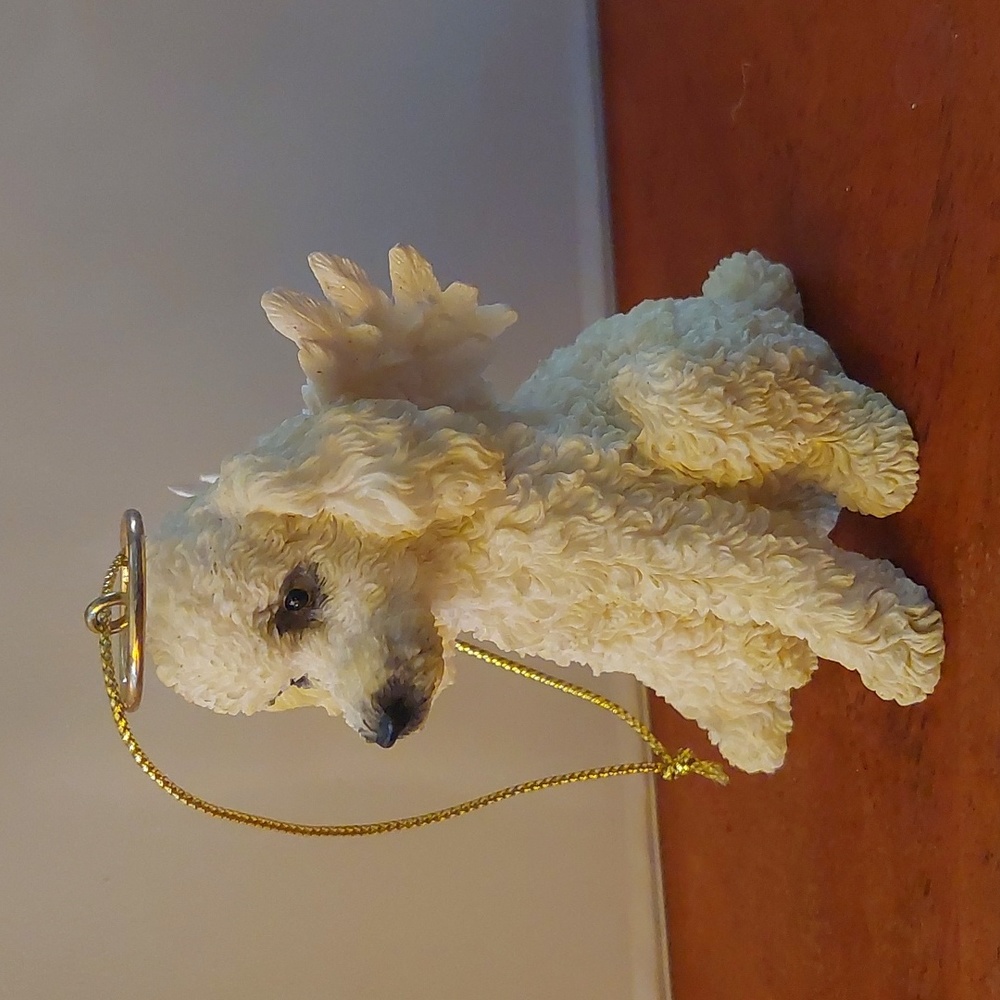 Angel Poodle Figurine/Ornament